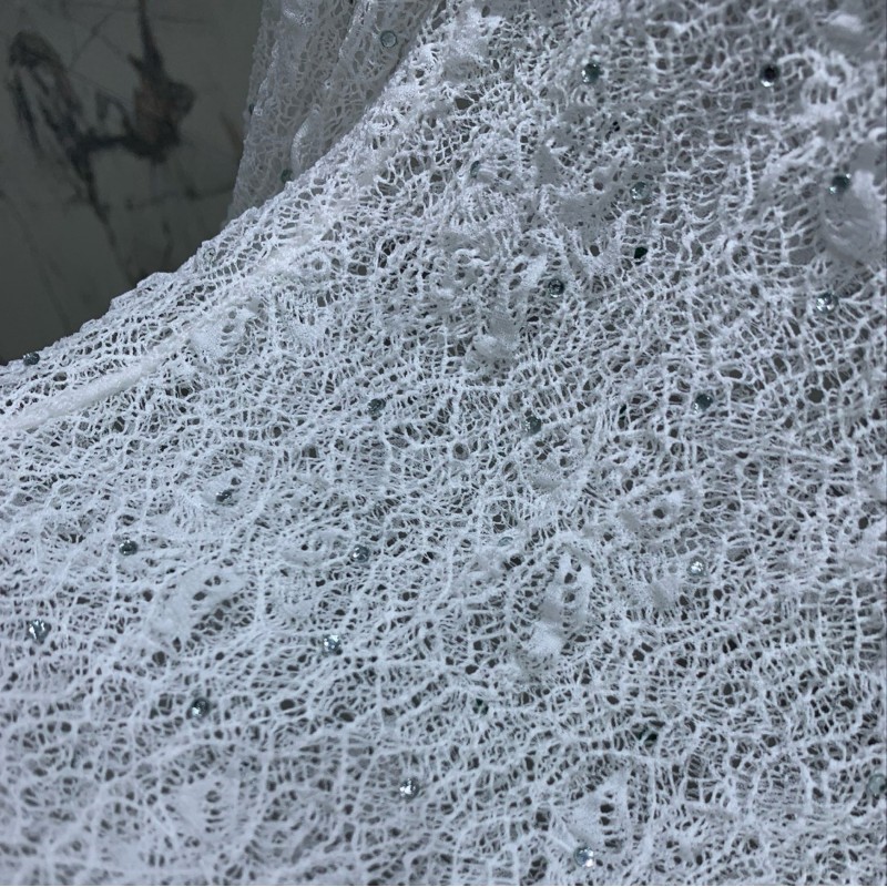 YSL Lace Long Sleeves Tee