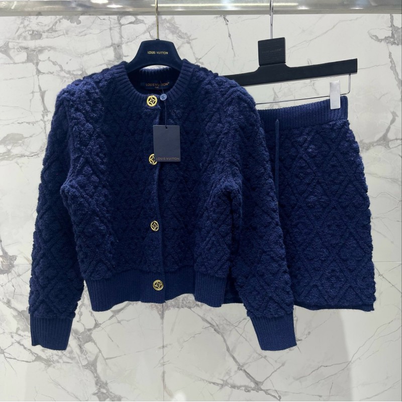 LV Cardigan & Skirts 