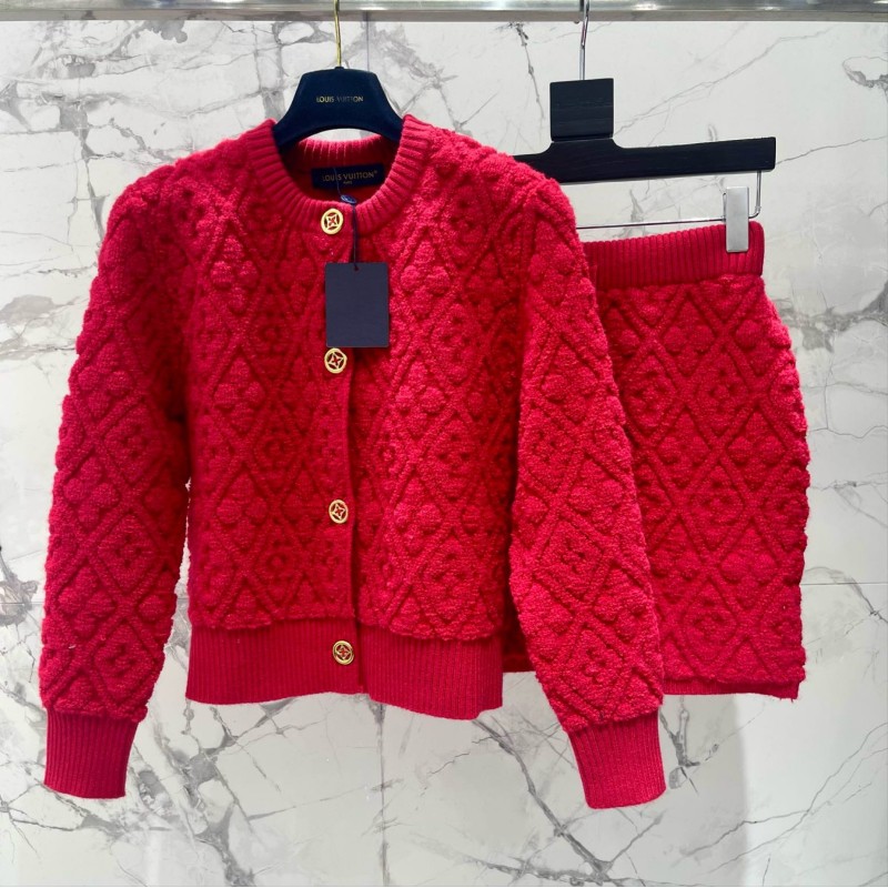LV Cardigan & Skirts 