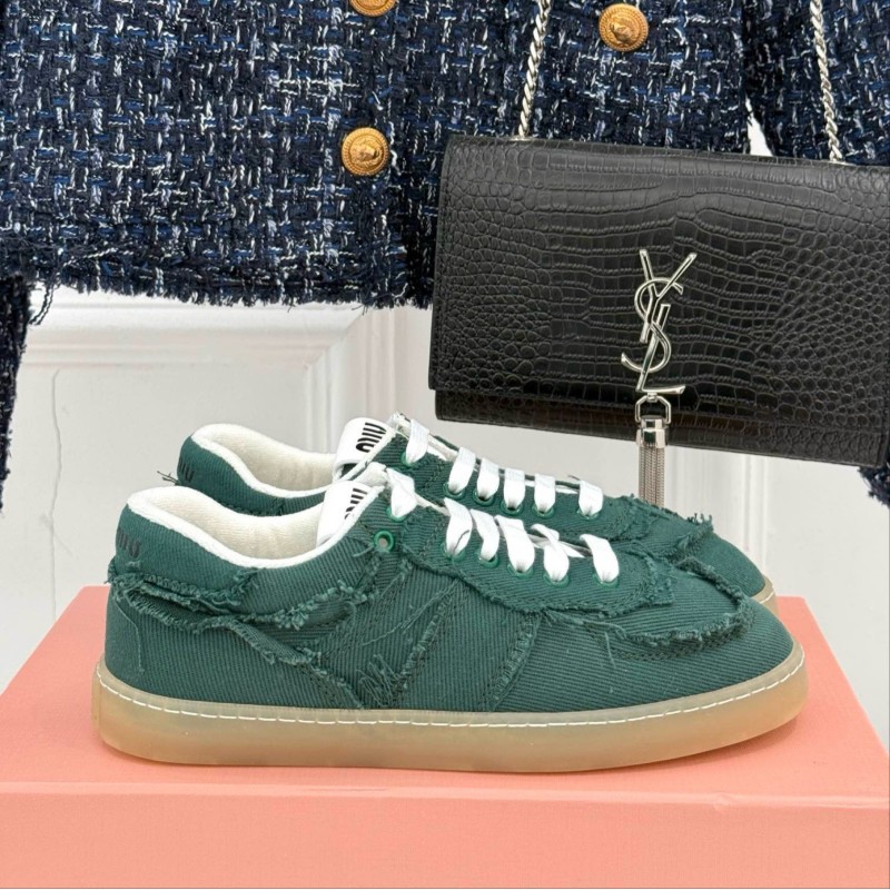 MiuMiu Canvas Shoes
