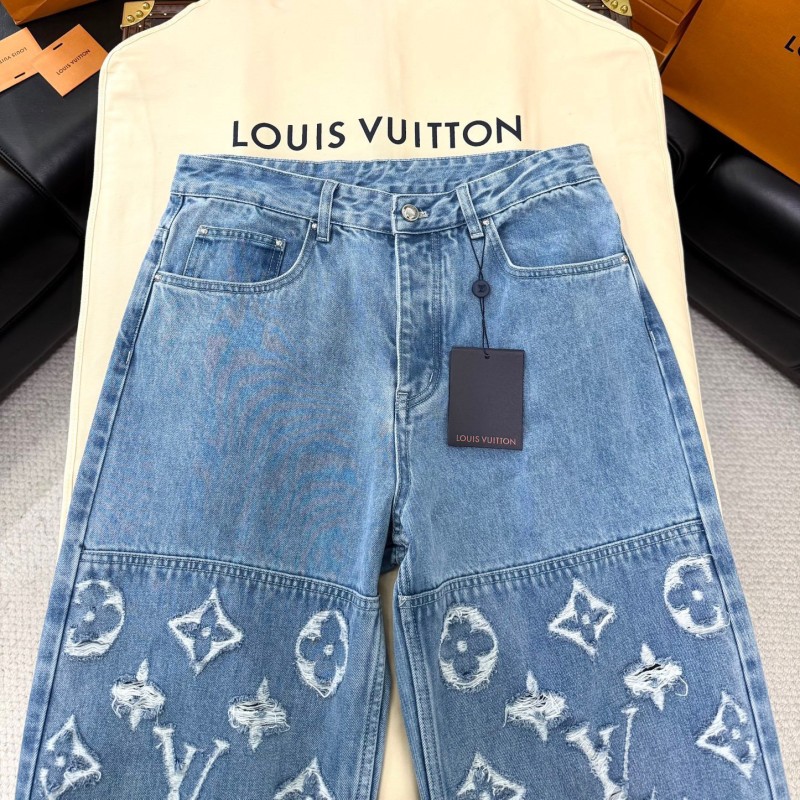 LV Unisex Demin Pants