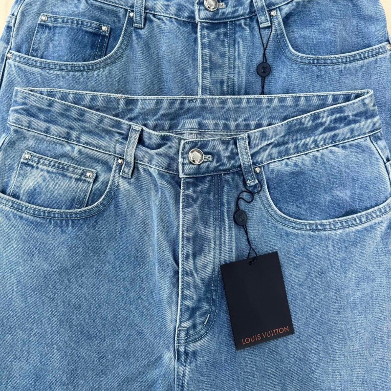 LV Unisex Demin Pants