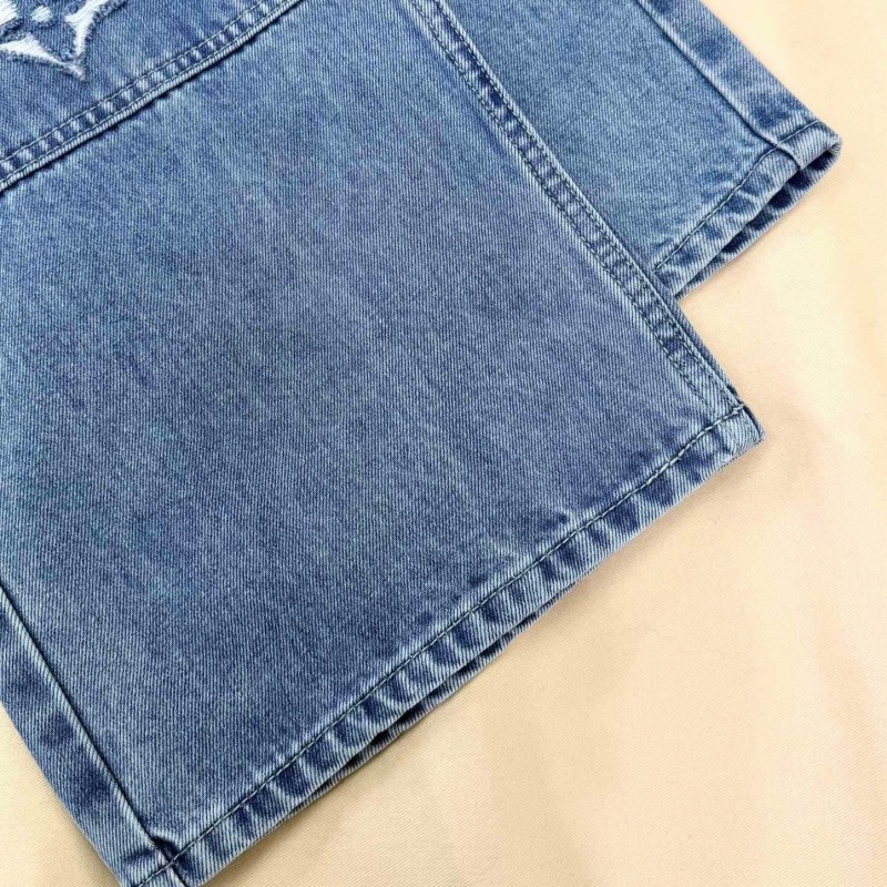 LV Unisex Demin Pants