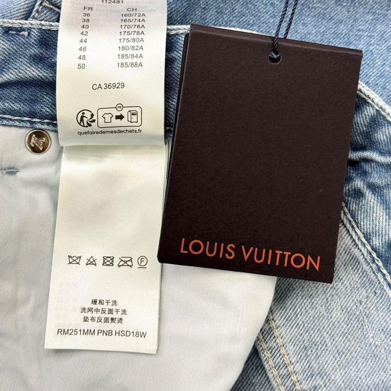 LV Unisex Demin Pants