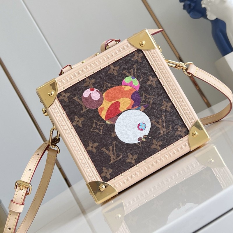 LV Mini Square Trunk Handbag 
