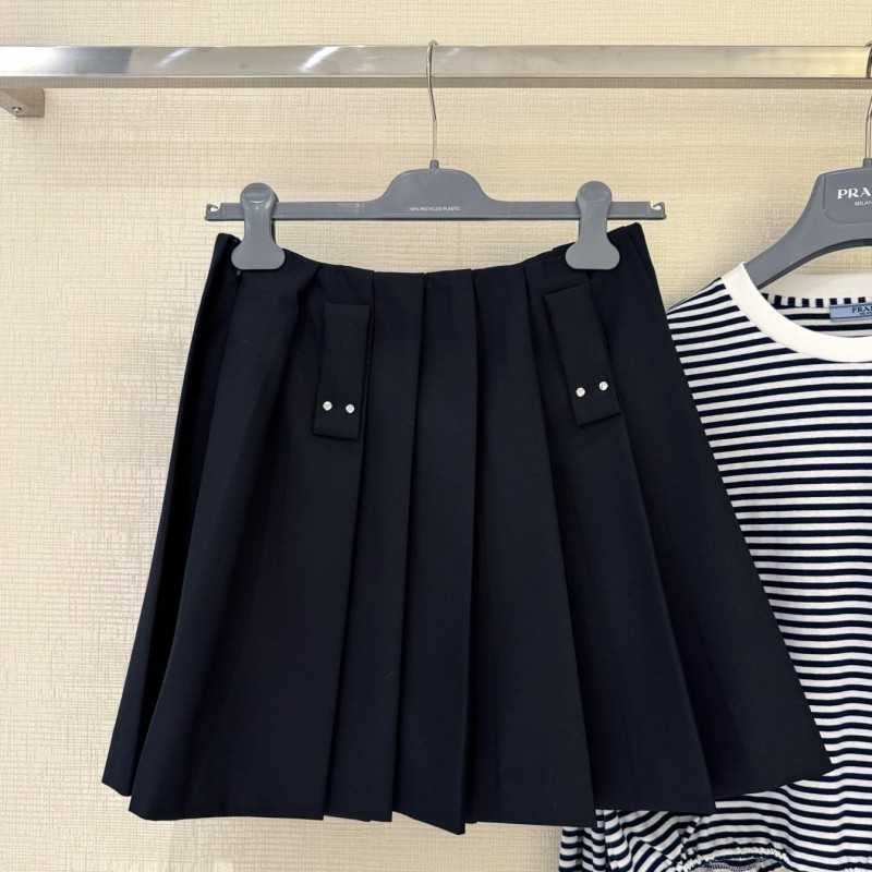 Prada Pleated Skirt 