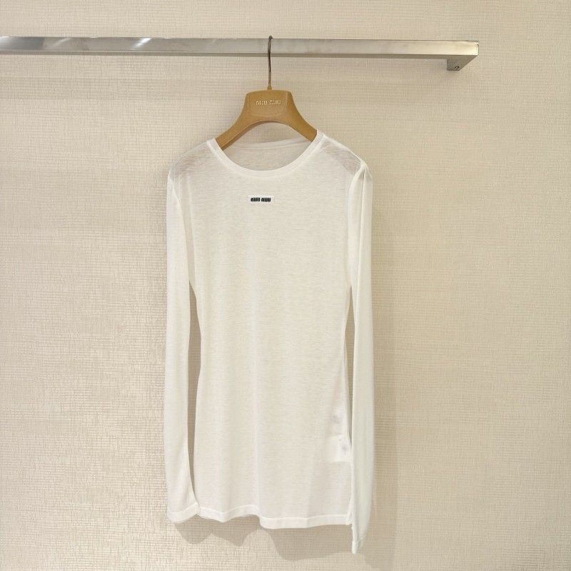MiuMiu Long Sleeved Tee