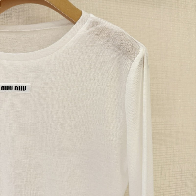 MiuMiu Long Sleeved Tee