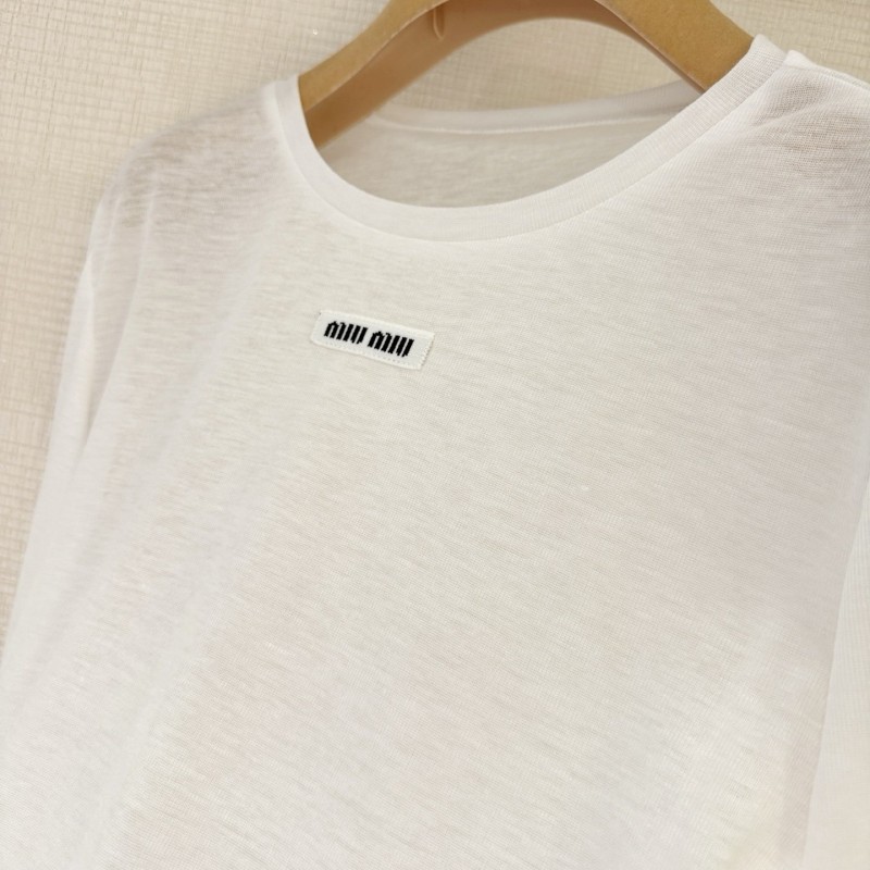 MiuMiu Long Sleeved Tee