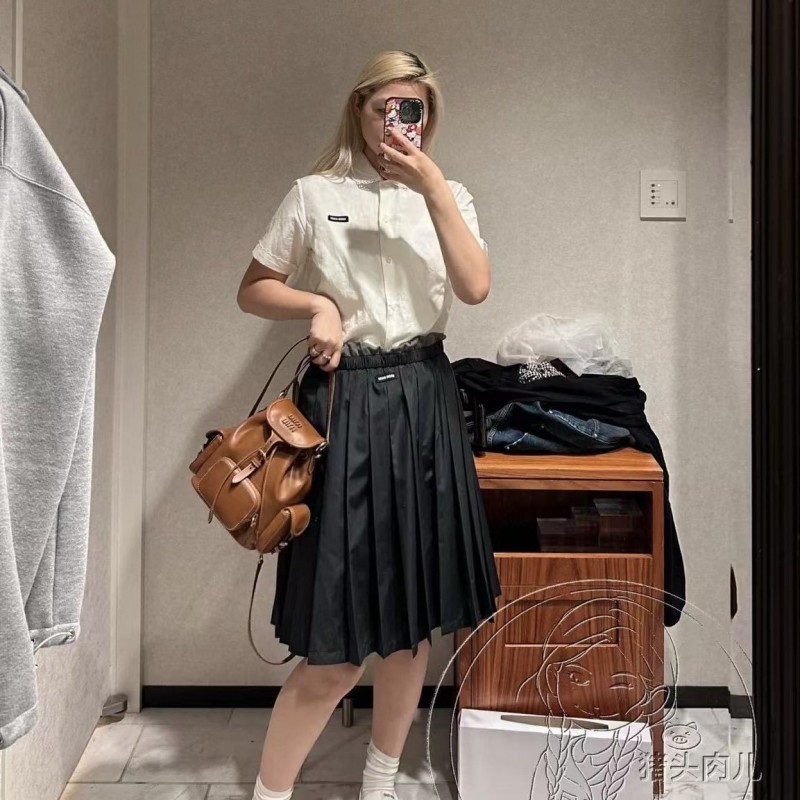 MiuMiu Pleated Skirt 