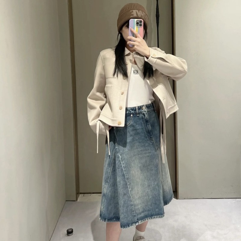 MiuMiu Workwear Vest Skirt 