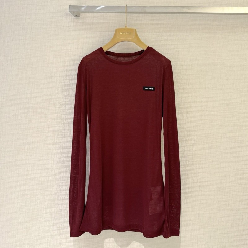 MiuMiu Long Sleeves Tee