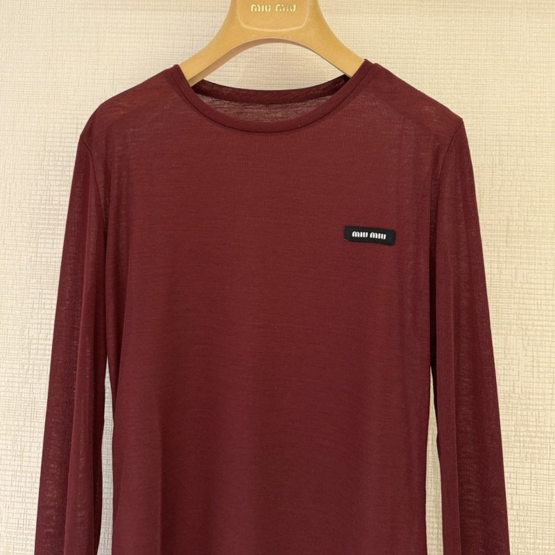 MiuMiu Long Sleeves Tee