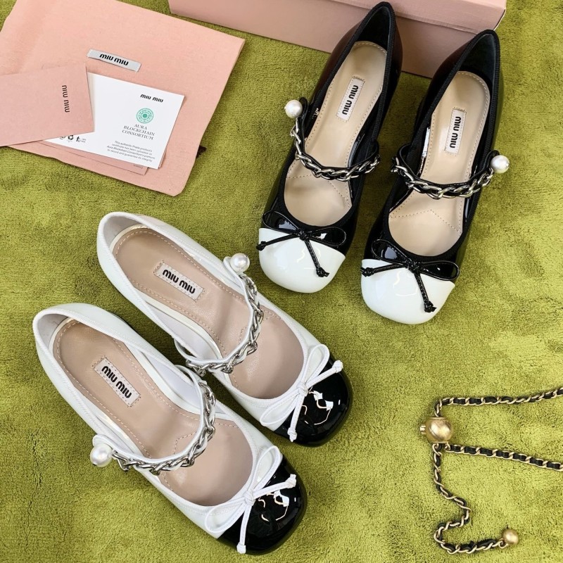 MiuMiu Mary Jane Shoes