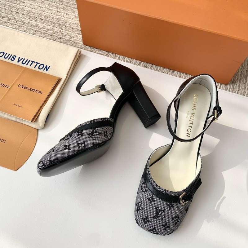 LV Heels Sandals