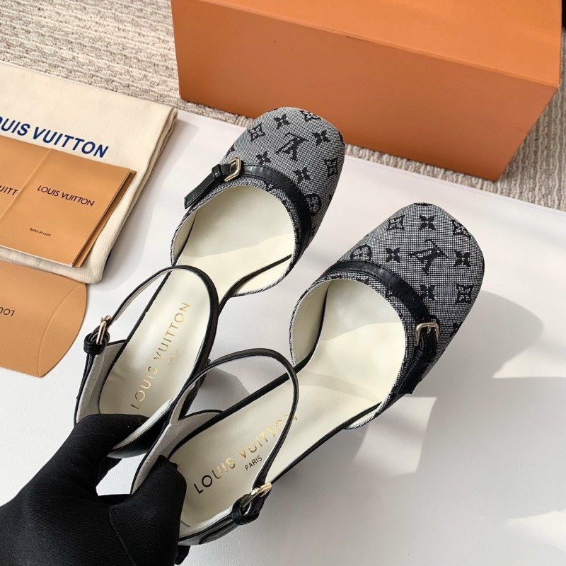 LV Heels Sandals