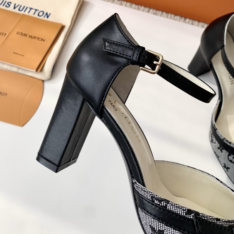 LV Heels Sandals