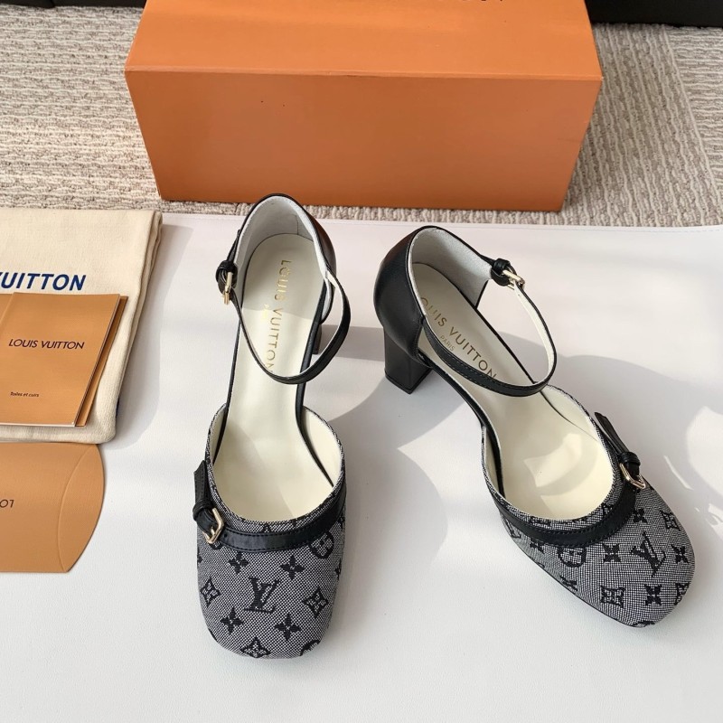 LV Heels Sandals