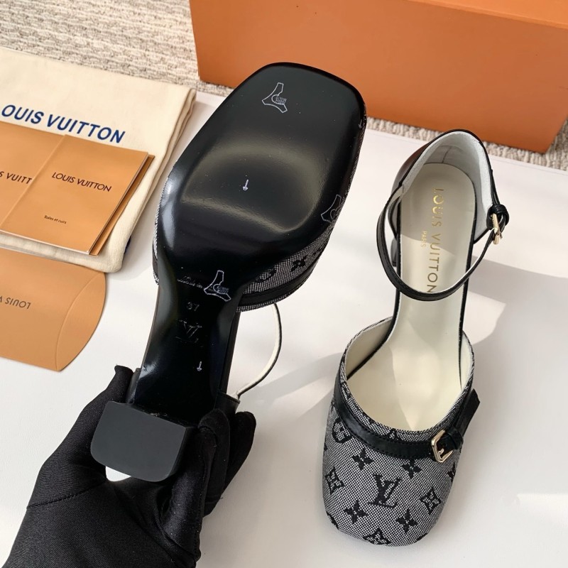 LV Heels Sandals
