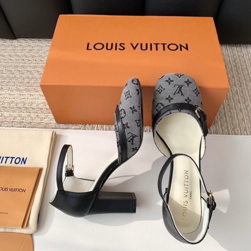 LV Heels Sandals