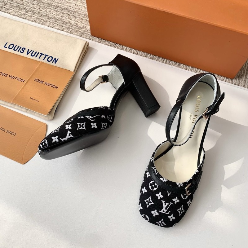 LV Heels Sandals