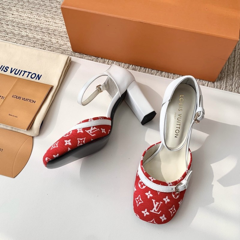 LV Heels Sandals