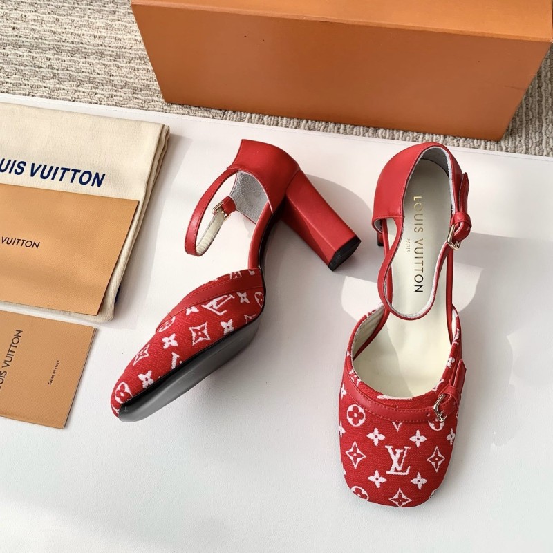 LV Heels Sandals