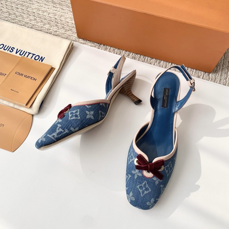 LV Heels Sandals