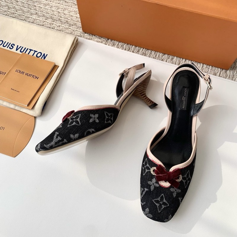 LV Heels Sandals