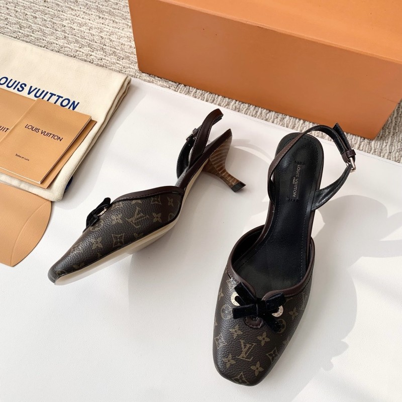LV Heels Sandals