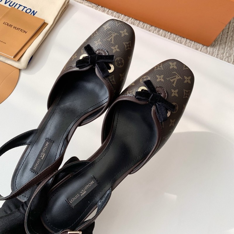 LV Heels Sandals