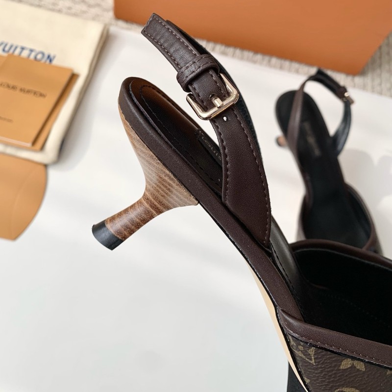 LV Heels Sandals