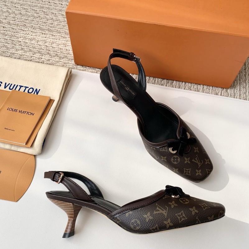 LV Heels Sandals