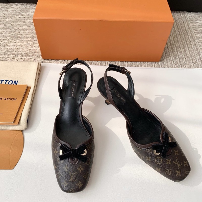 LV Heels Sandals