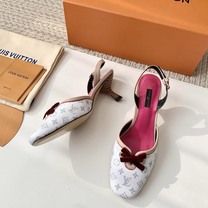 LV Heels Sandals