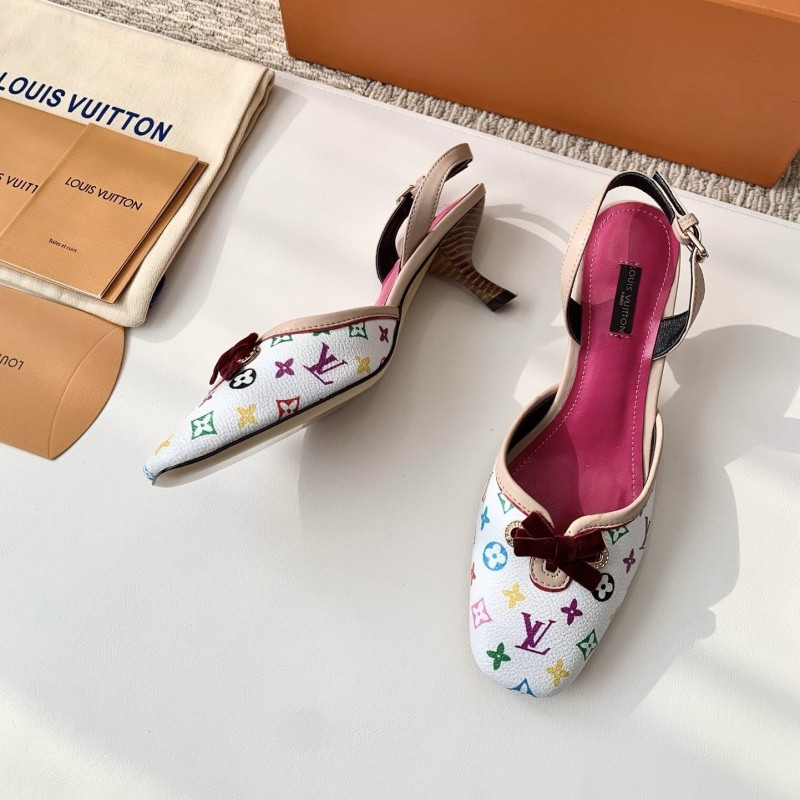LV Heels Sandals