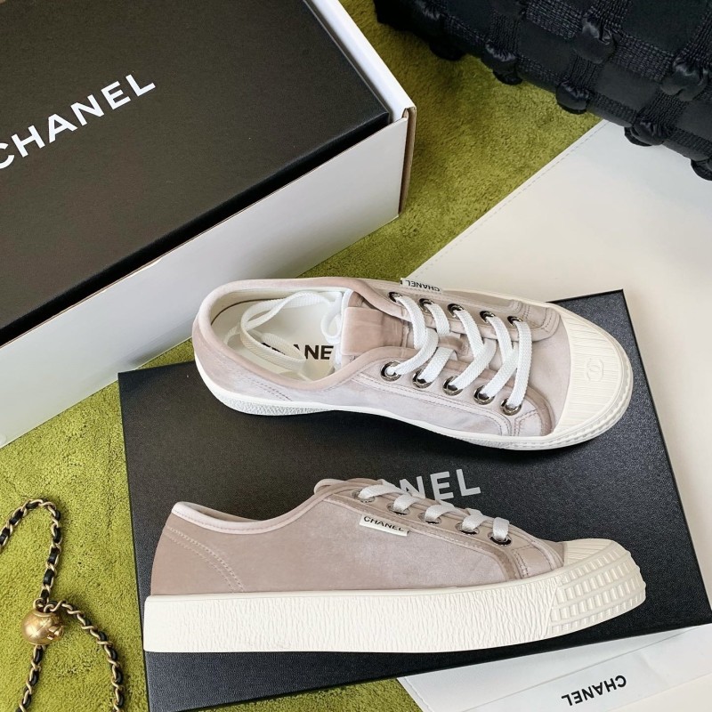 Chanel Canvas Shoes