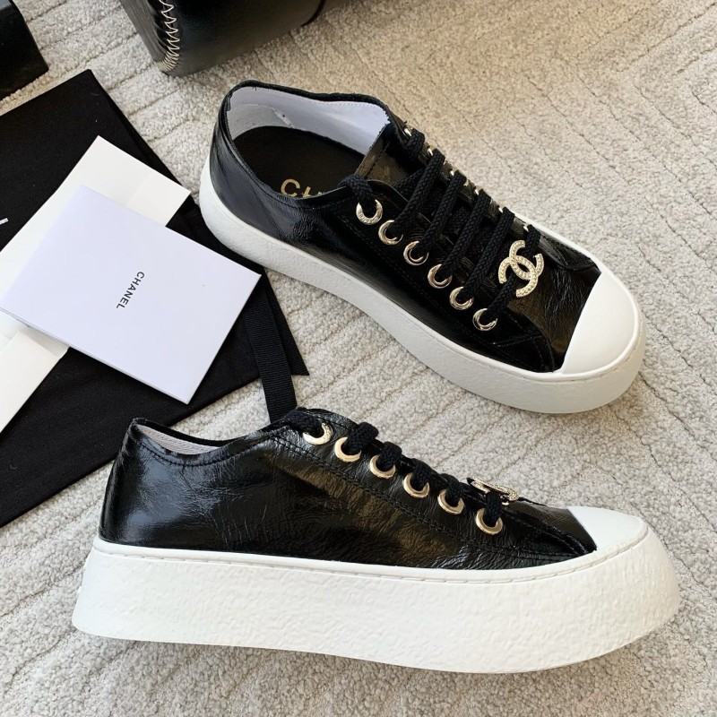 Chanel Canvas Shoes