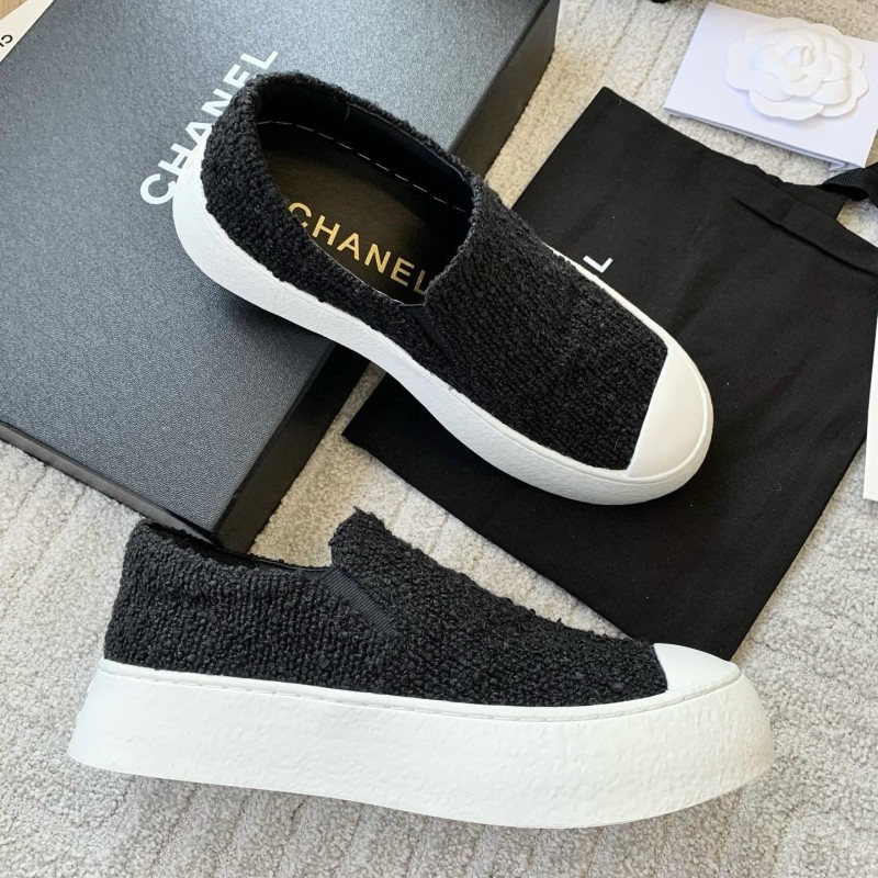 Chanel Canvas Shoes