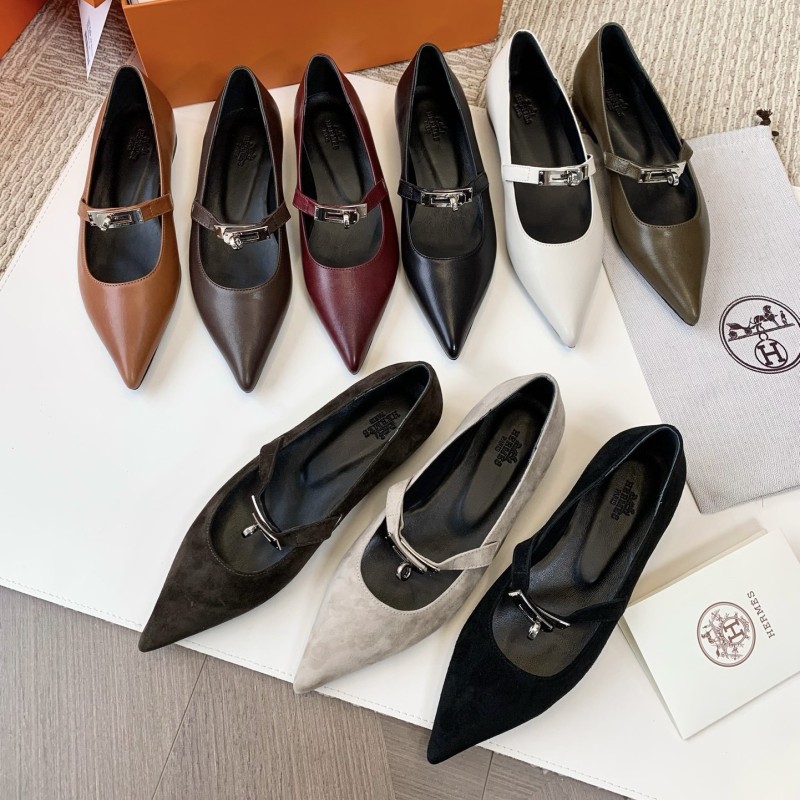 Hermes Kelly Ballet Shoes