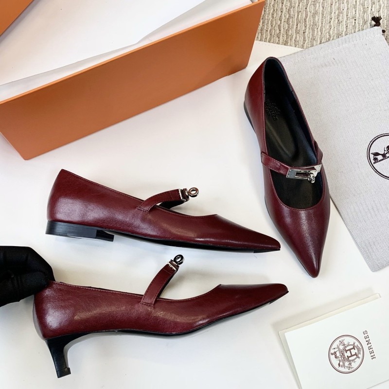 Hermes Kelly Ballet Shoes