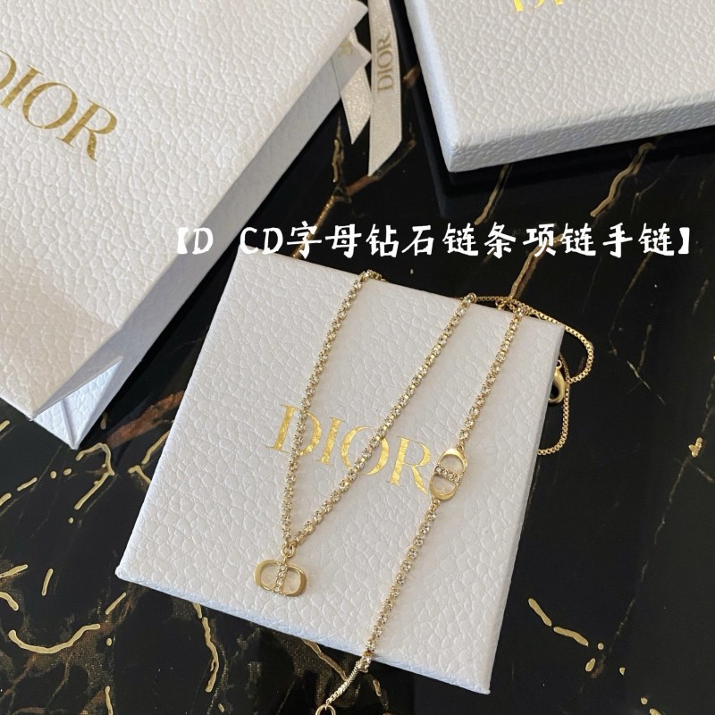 Dior Necklace & Bracelet