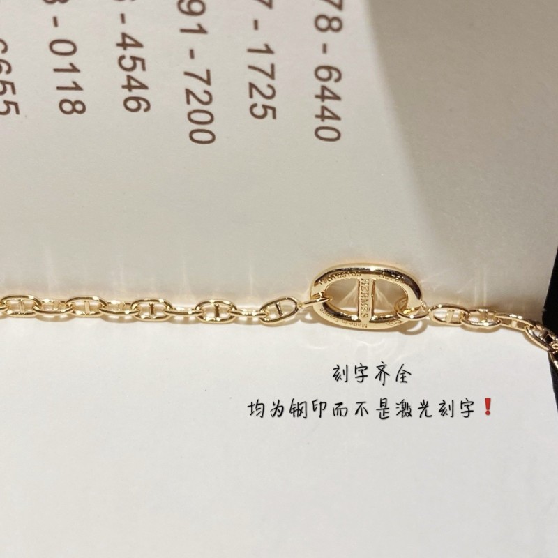 Hermes Necklace & Bracelet