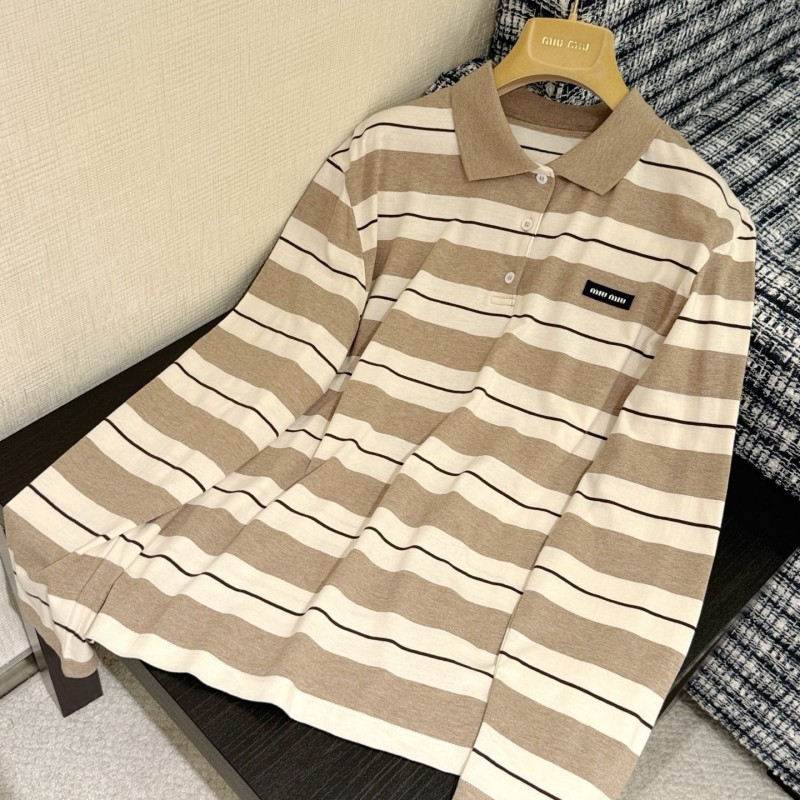 MiuMiu Unisex Long Sleeves Tee