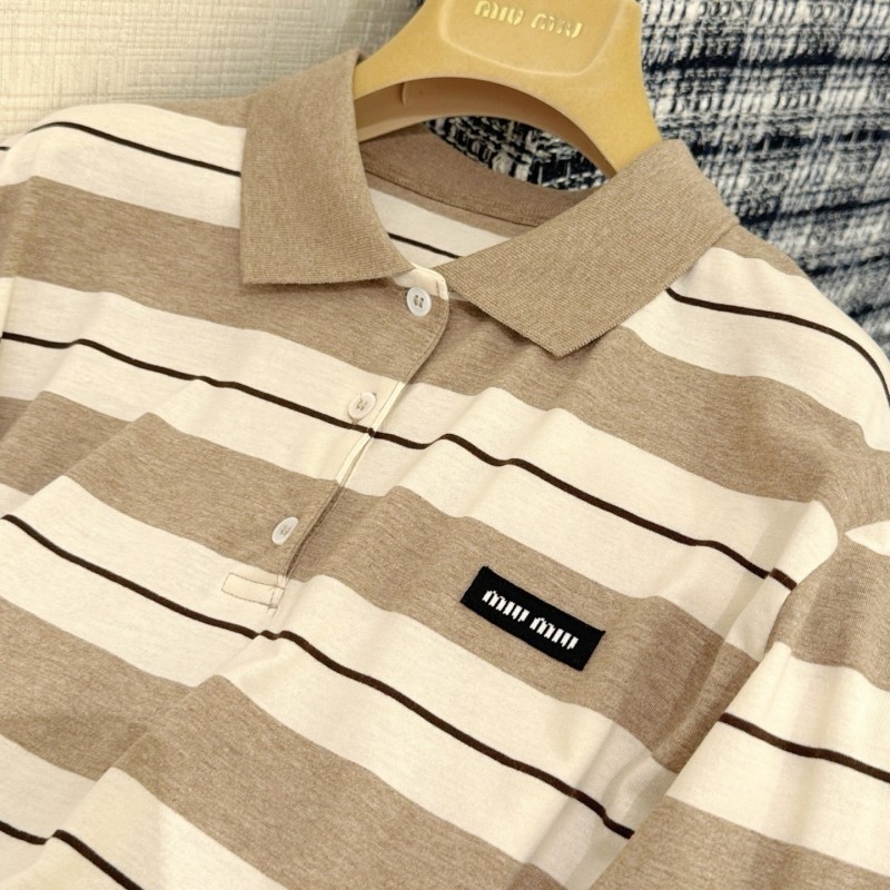 MiuMiu Unisex Long Sleeves Tee