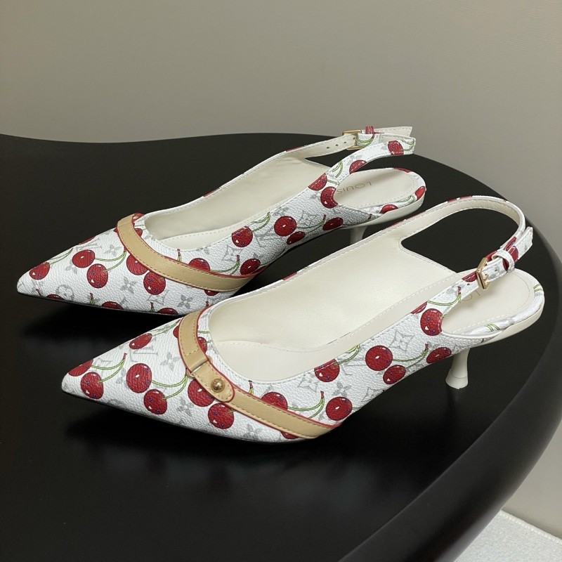 LV Heels Sandals