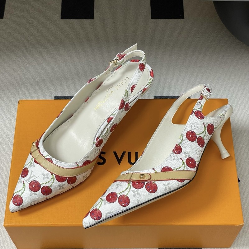 LV Heels Sandals