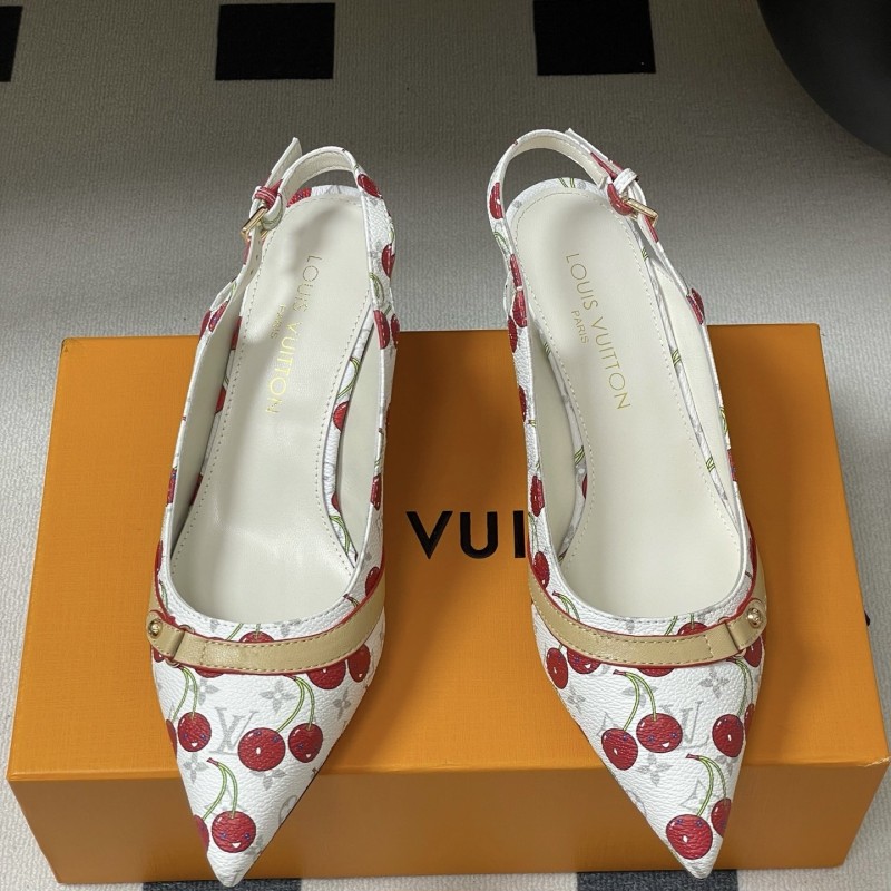 LV Heels Sandals
