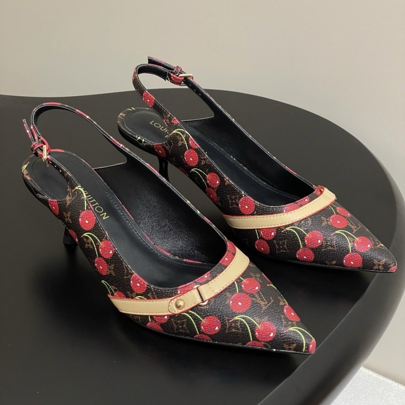 LV Heels Sandals