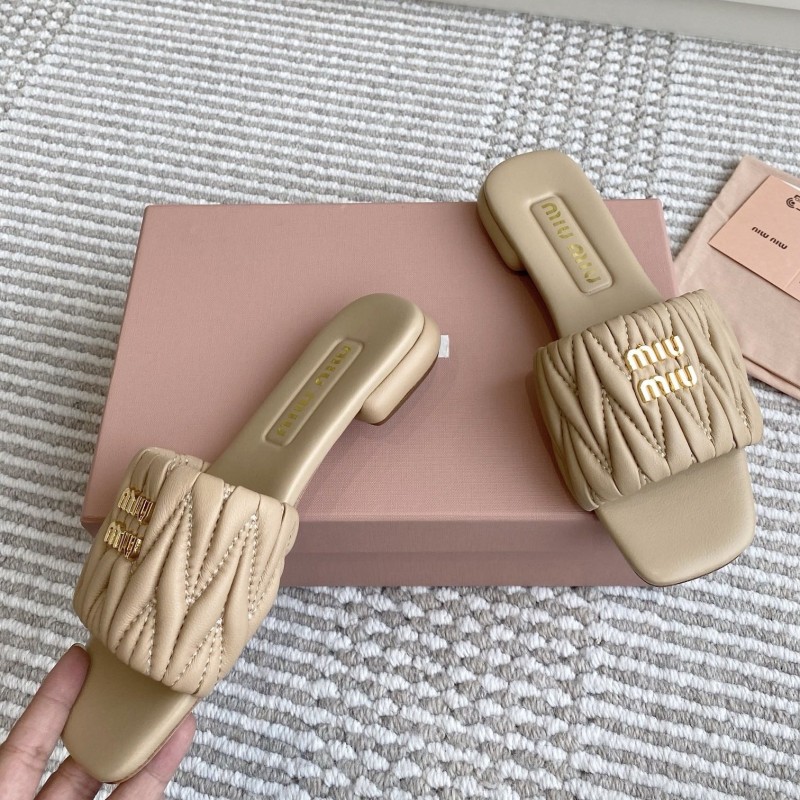 MiuMiu Flats Slippers 